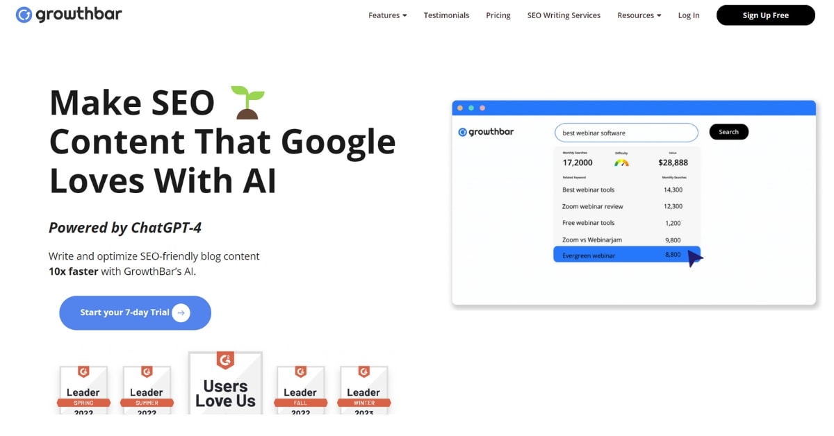 GrowthBar