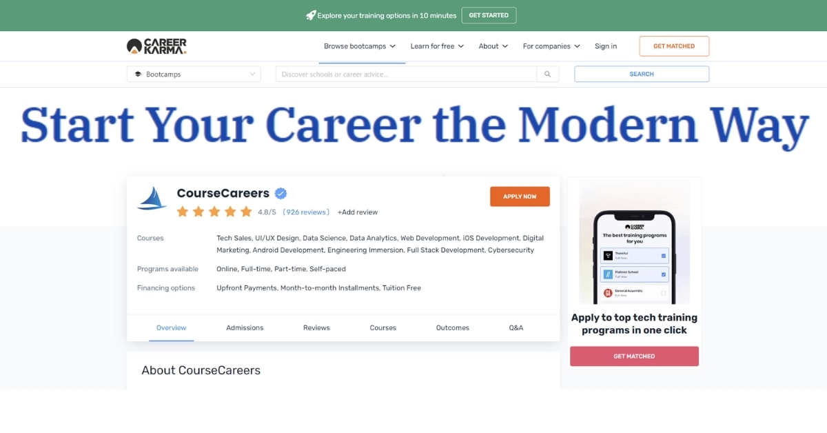 CourseCareers
