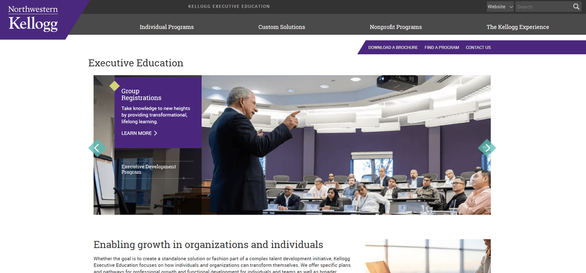 Kellogg Executive Education Bootcamps