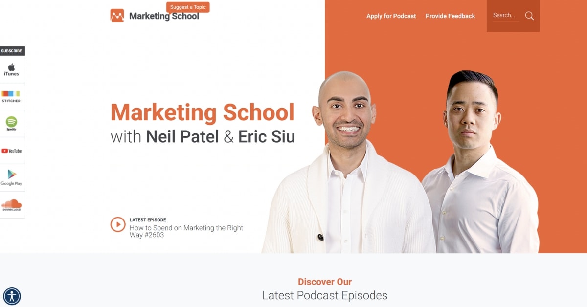Marketing School with Neil Patel
