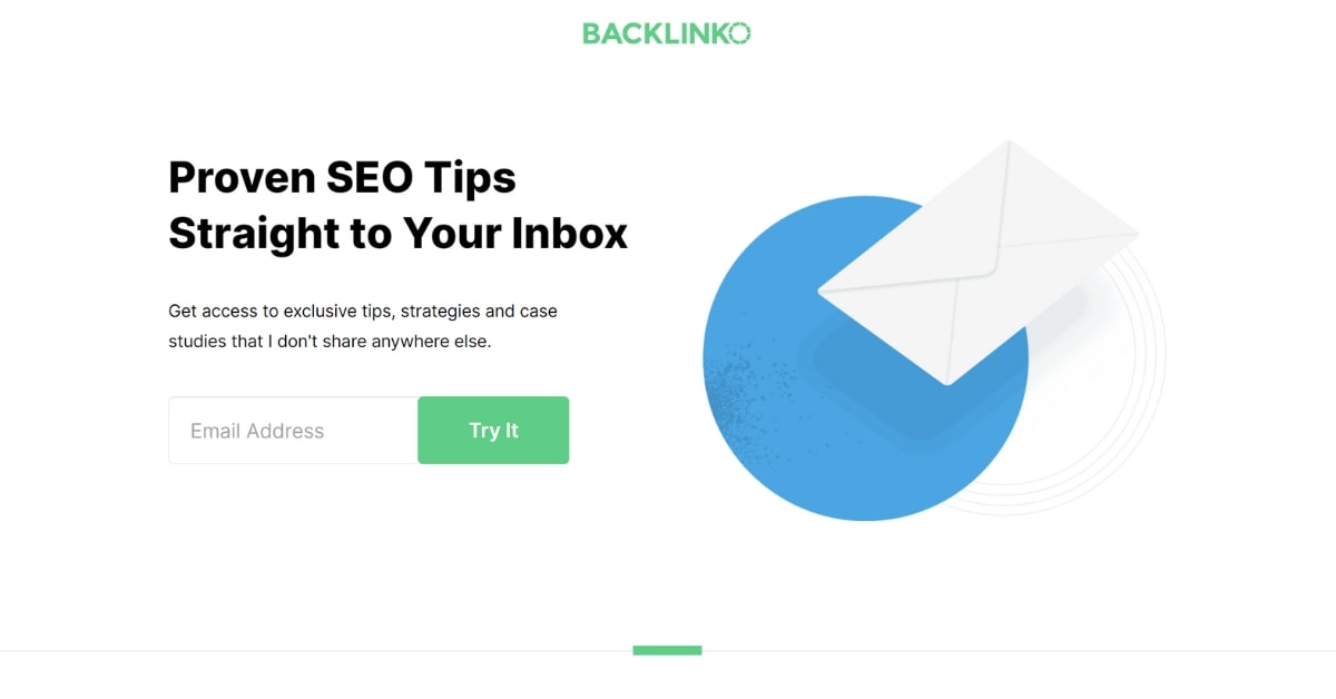 Backlinko's Newsletter