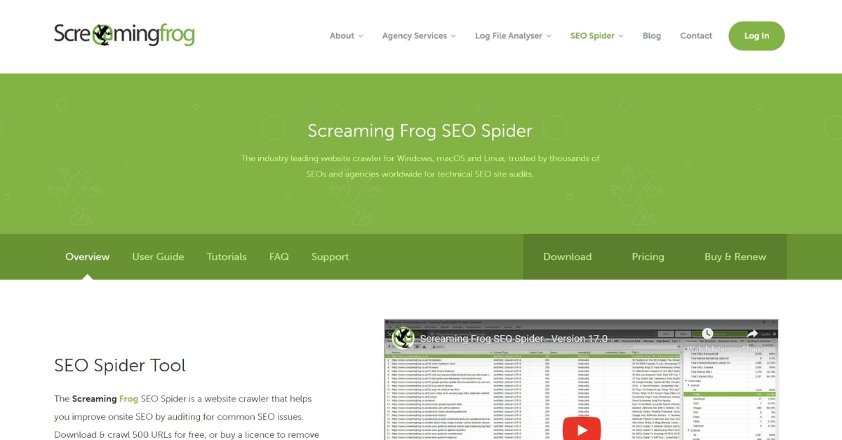 Screaming Frog