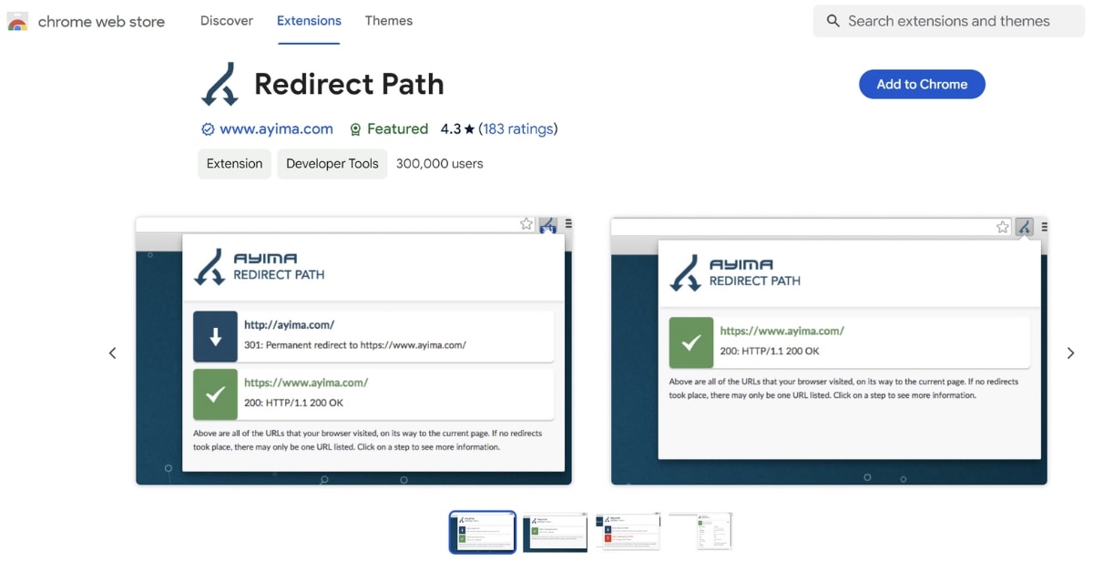 Redirect Path Extension