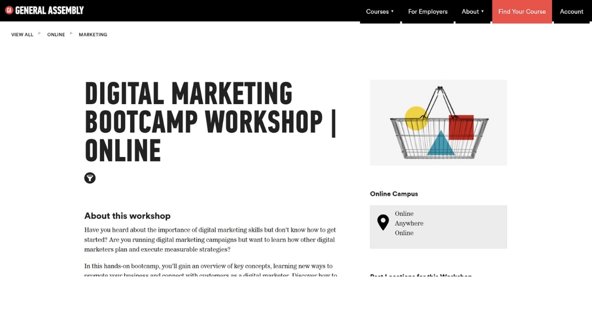 General Assembly's Digital Marketing Bootcamp
