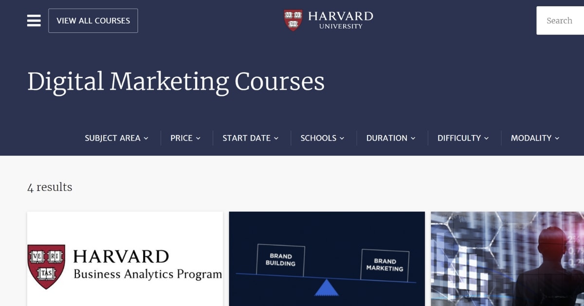 Harvard’s Digital Marketing Strategy Course